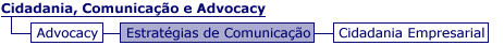 Cidadania, Comunica&ccedil;&atilde;o e Advocacy - Estrat&eacute;gias de Comunica&ccedil;&atilde;o
